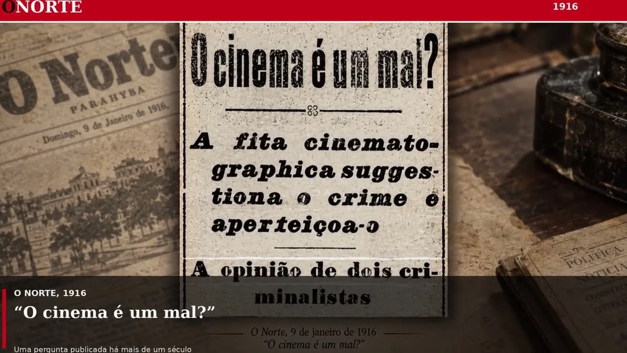 O cinema 1916